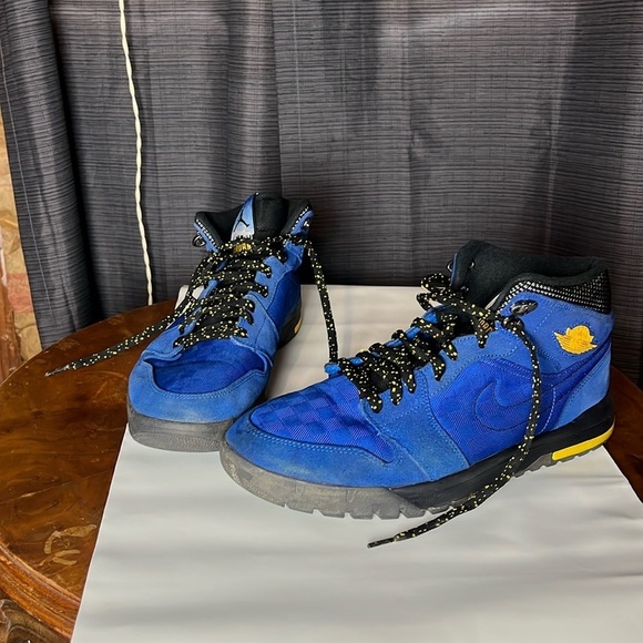 Nike Air Jordan 1 Retro Trek Boots Royal Blue size 12 - Picture 1 of 7